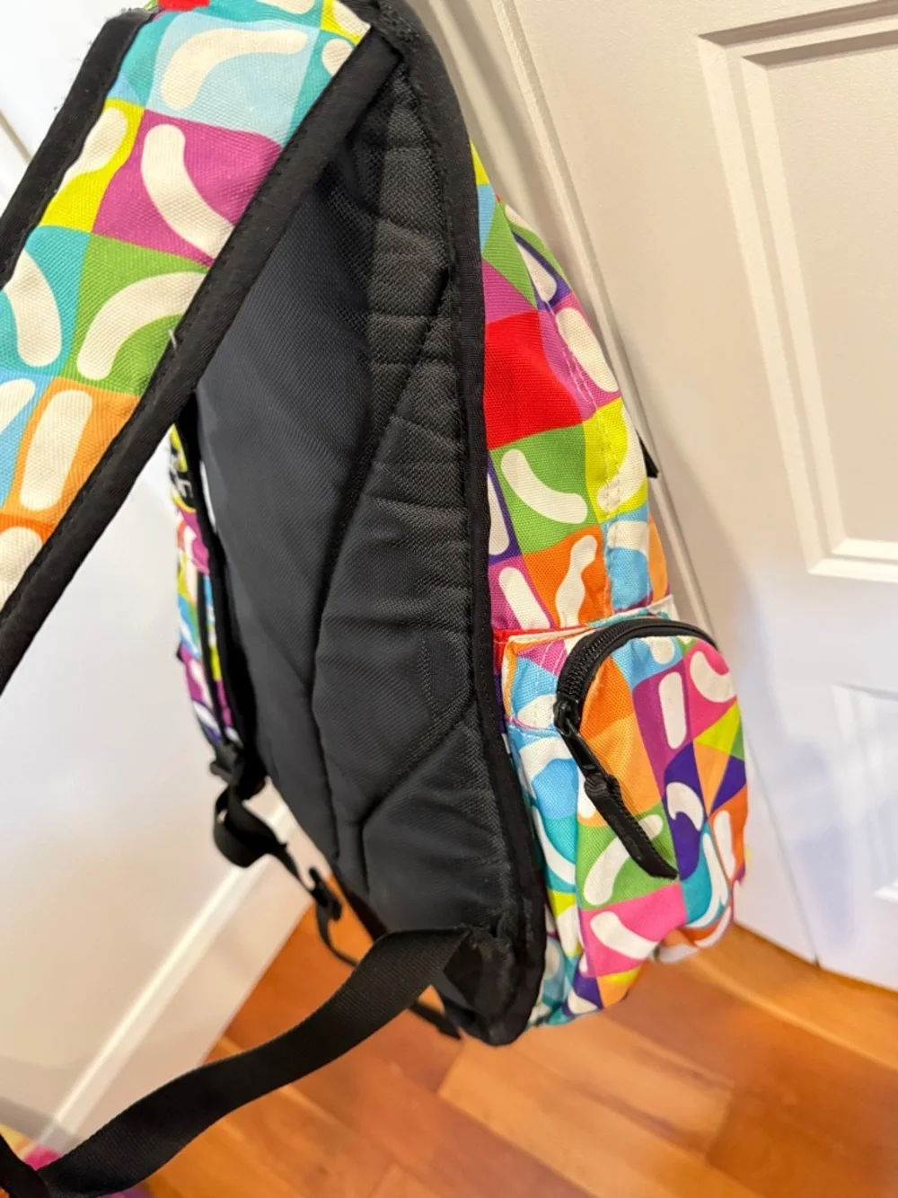 Burton Multicolor Geometric Check Backpack - Picture 6 of 6